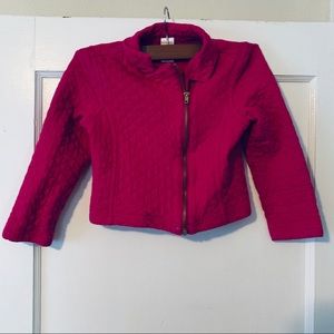 Gymboree Magenta Moro Jacket Size Small 5/6